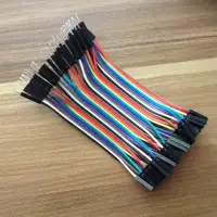 Színes anya-apa 1pin kábel