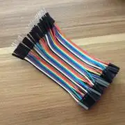 Színes anya-apa 1pin kábel