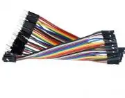 Színes anya-apa 1pin kábel