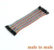 Színes apa-apa 1pin kábel