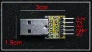 USB - RS232 soros port átalakító TTL szintű v2