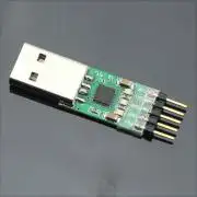 USB - RS232 soros port átalakító TTL jelszint, fémtok